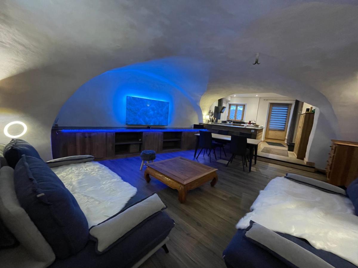 Maison Stabatio Appartement Pierre Ле-Монетье-ле-Бен Экстерьер фото
